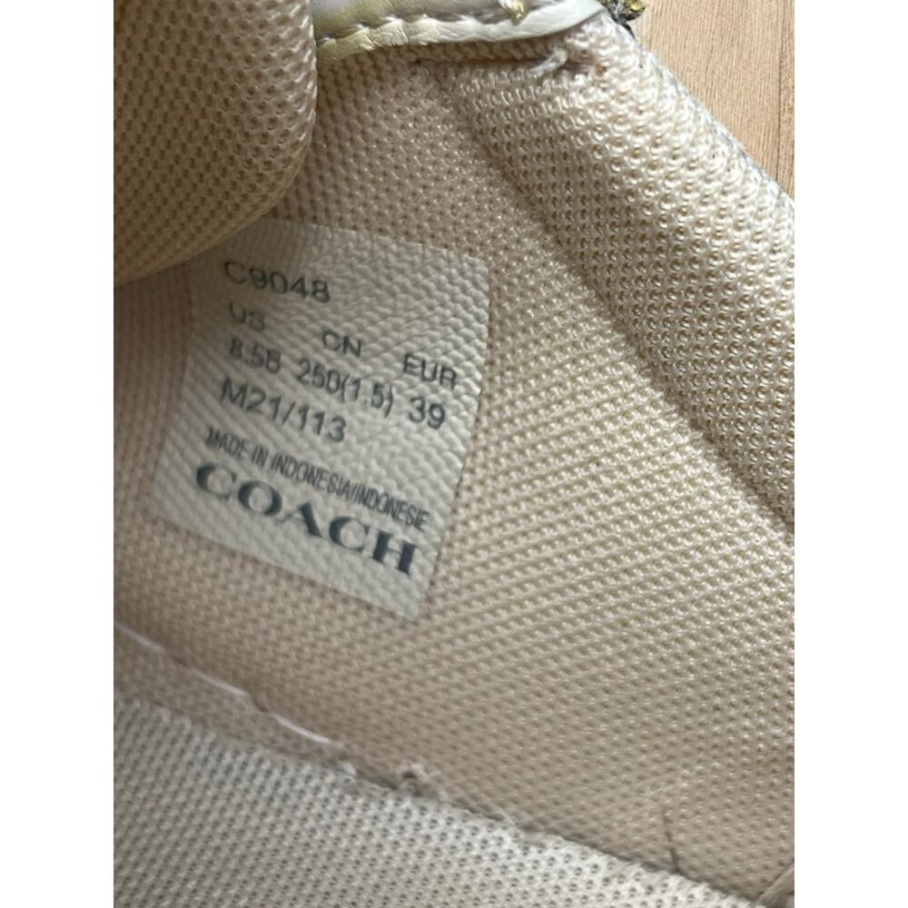 Coach C9048 Lowline Low Top Sneaker in Floral Daisy Print Size 8.5B - Picture 7 of 10